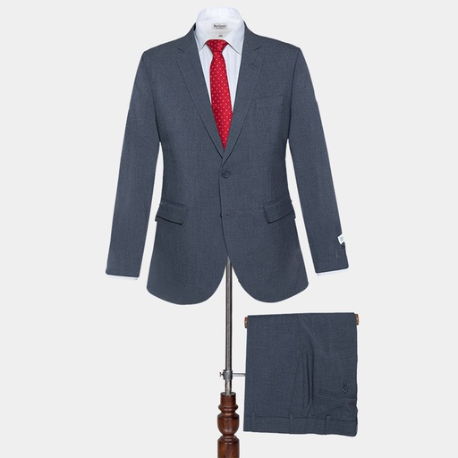 Men's Wool Rich Blend Suit (STR-55|SLM)        