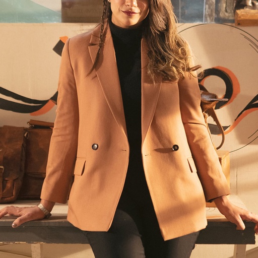 Women's Wool Rich Blend Jacket (STR-48|1677|FOLA)