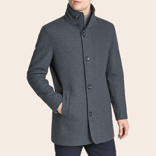 Men's Wool Blend Zipper Jacket (LBL-17|ZJ1)       