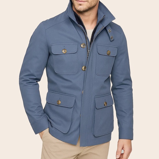 Men's Zipper Jacket (CTN-770|TWC)